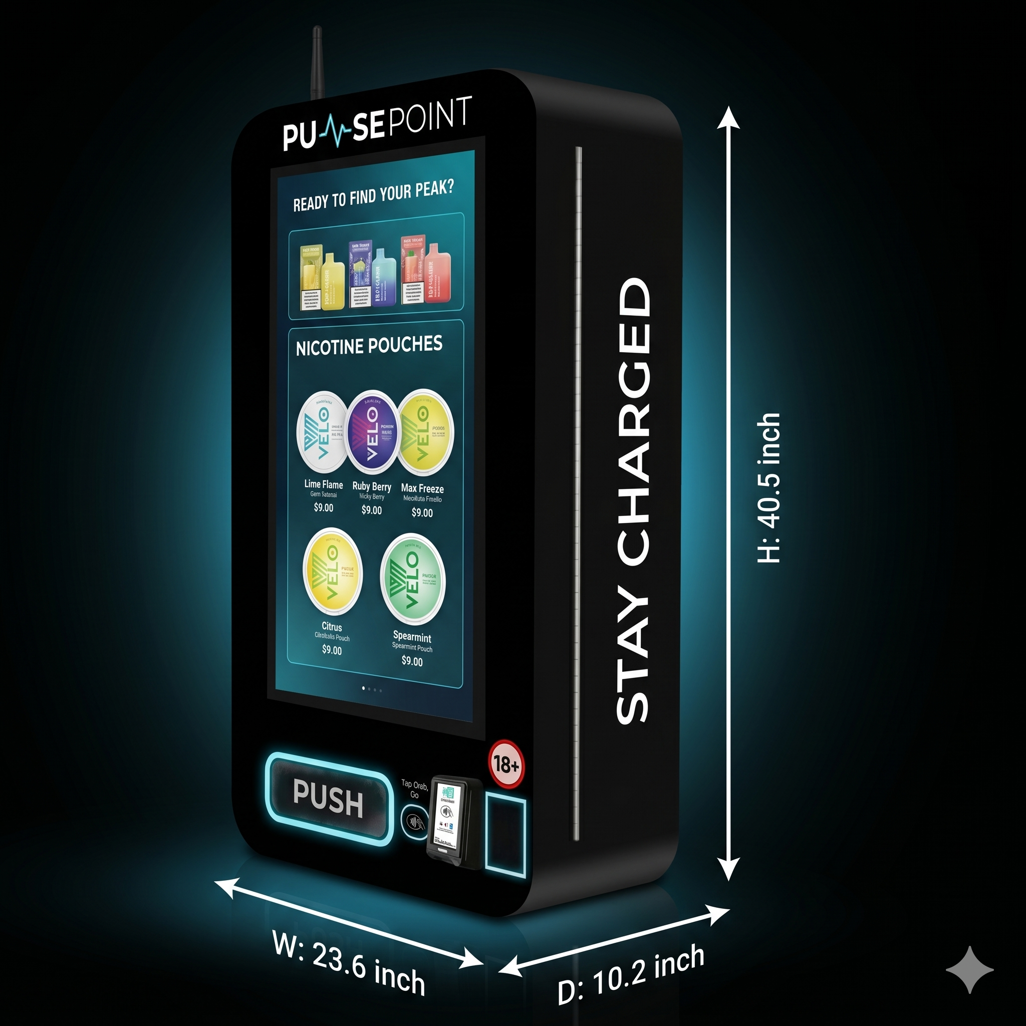 Slim Wall: Sleek, Wall Mounted PP Machine